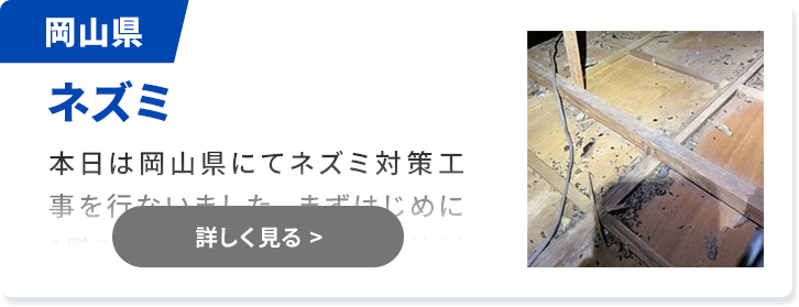 対象害獣：ネズミ 岡山県